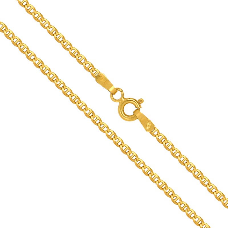 Złoty Łańcuszek Merino typu guci szlifowany 50/4,67 pełne złoto próba 585