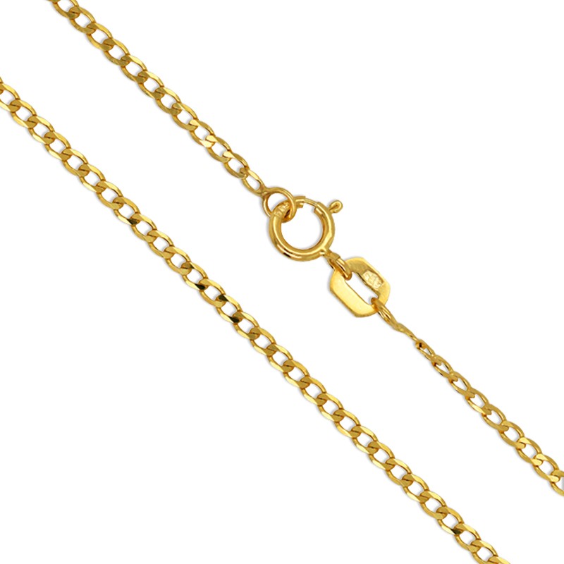 Złoty łańcuszek typu Pancerka szlifowana 50/4,26g złoto 585