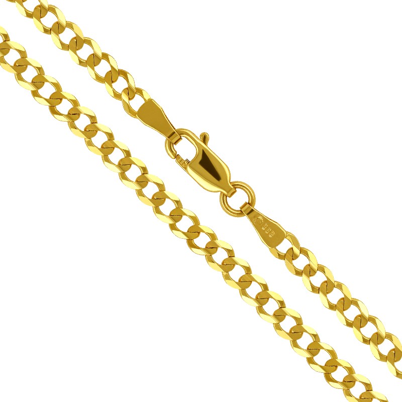 Złoty łańcuszek typu Pancerka szlifowana 50/7,71g 585