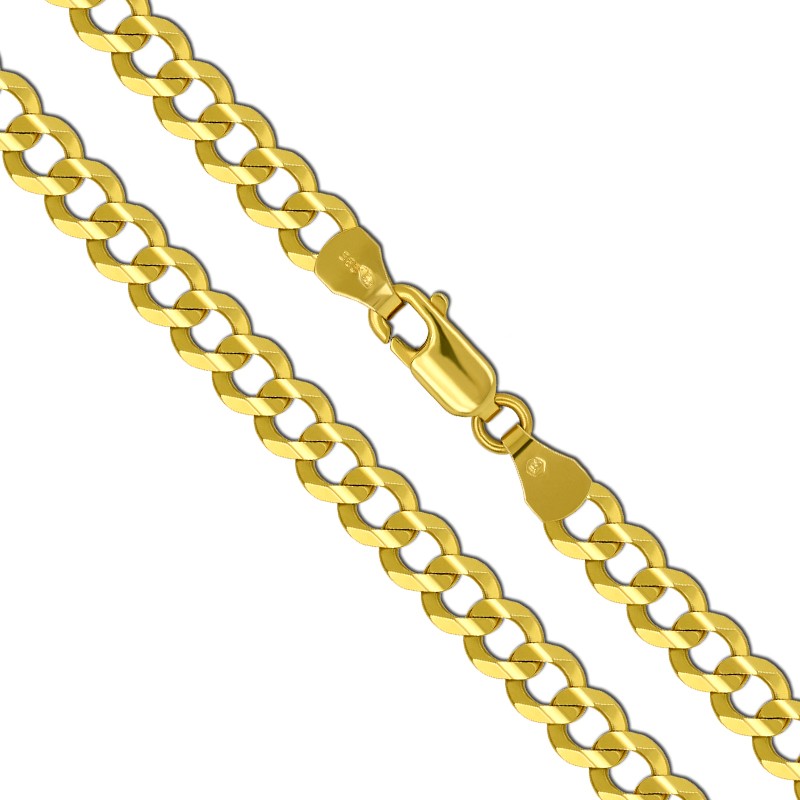 Złoty Łańcuszek splot pancerka szlifowana 50/12,2g 585