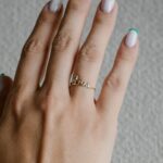 Złoty Pierścionek Love Znak Głębokiego Uczucia złoto pr 585