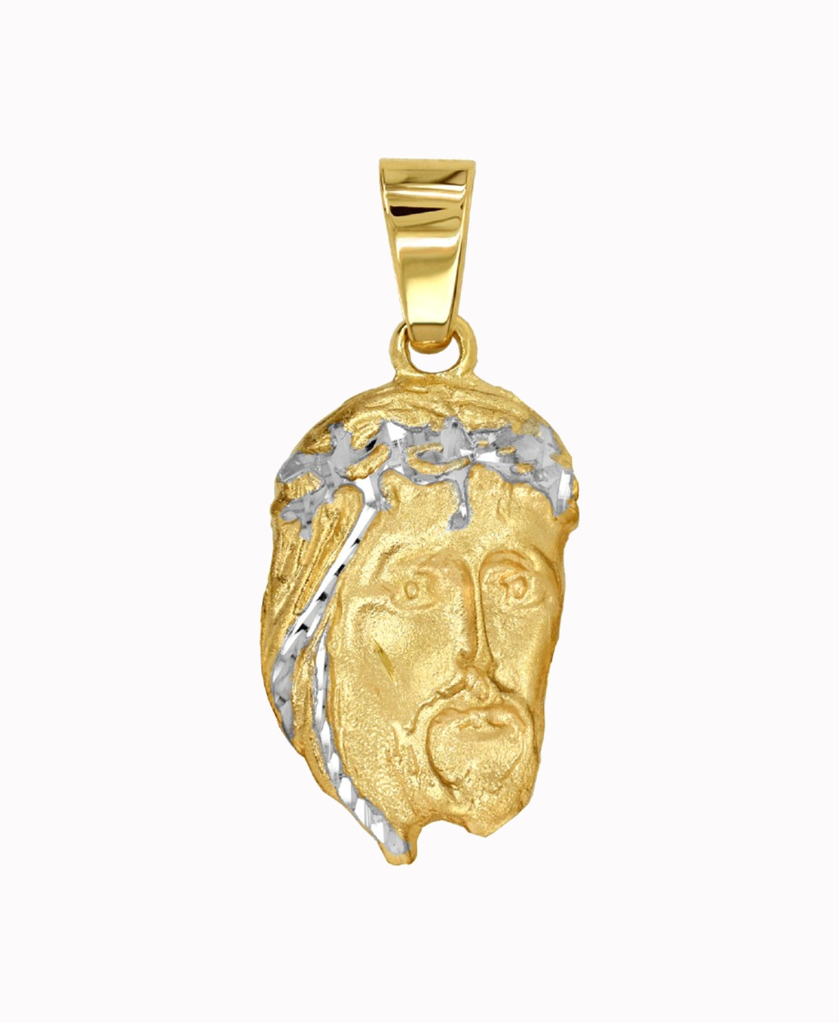 Złoty Medalik Głowa Jezusa Chrystusa M złoto 585