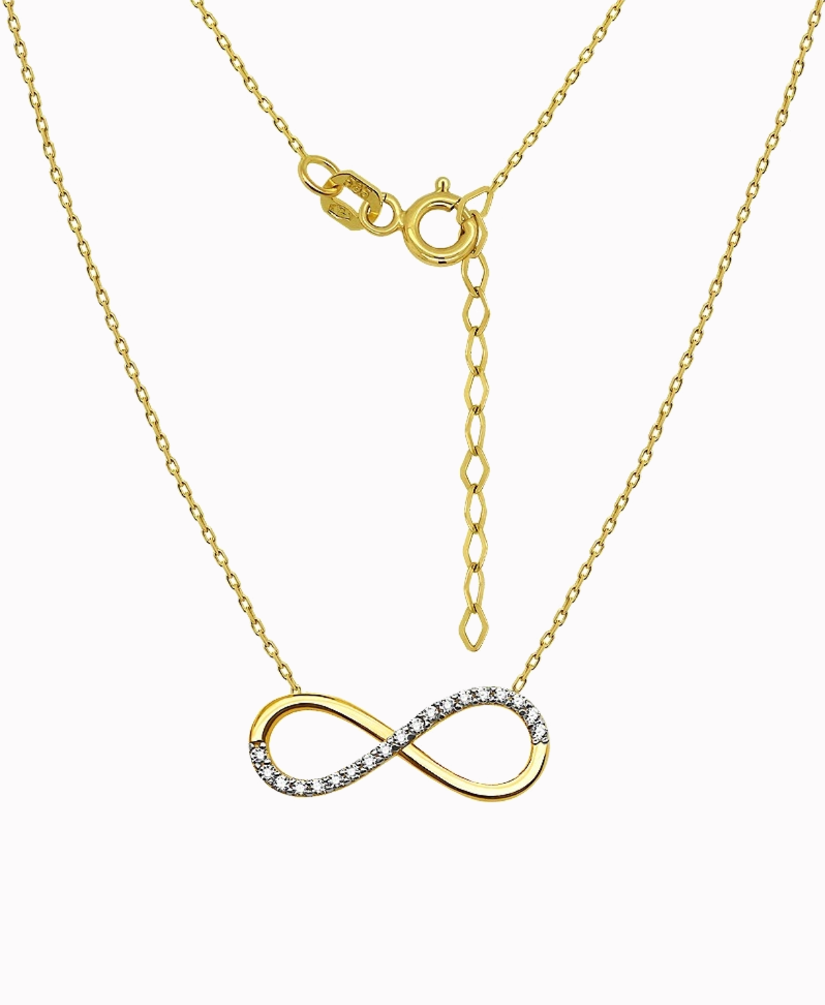 Złoty łańcuszek Celebrytka Nieskończoność Infinity pr.585