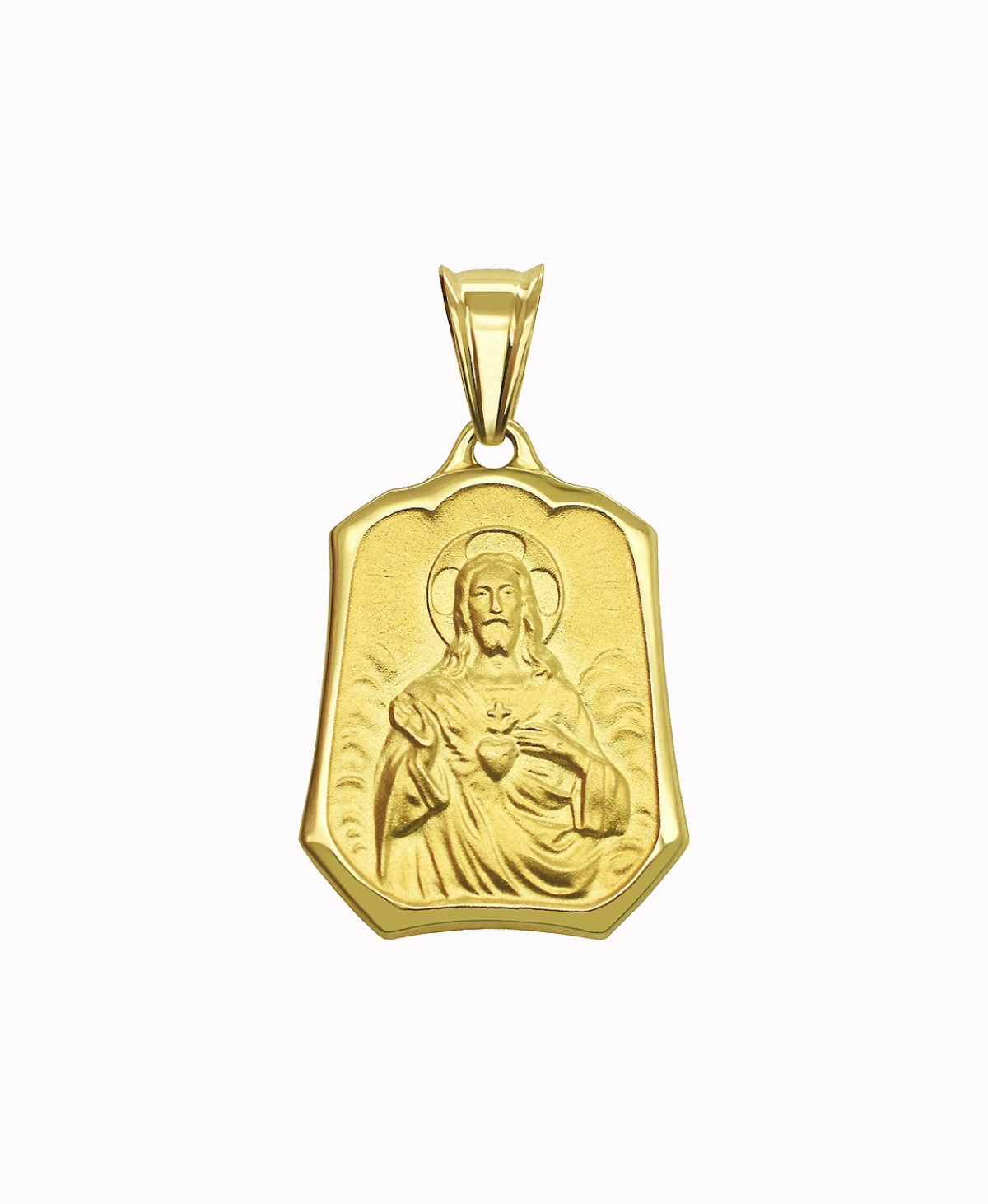 Złoty Szkaplerz dwustronny medalik Matka Boża 1,5 złoto próba 585 S