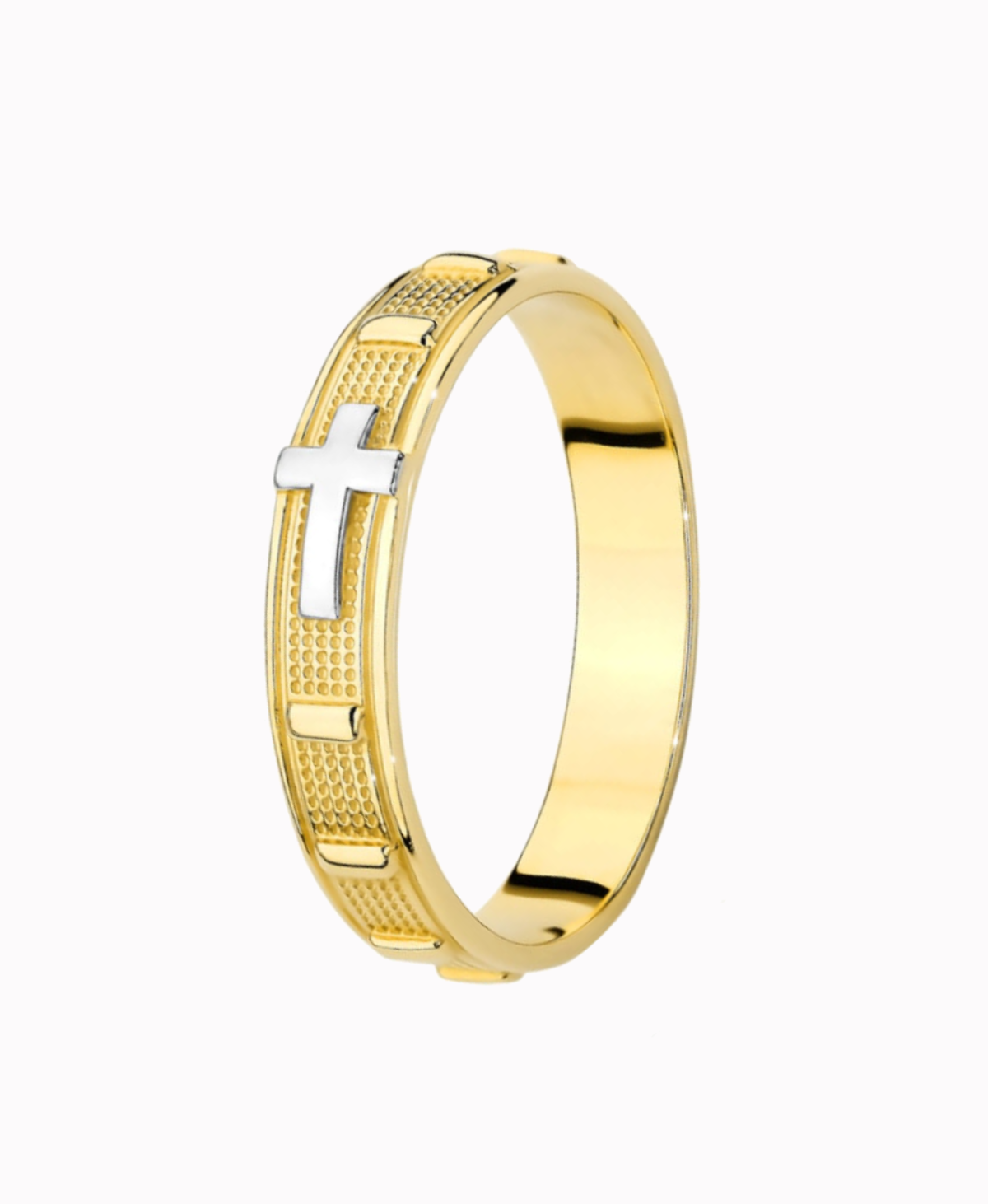 Złoty pierścionek Różaniec Pamiątka #14/1,91g 585