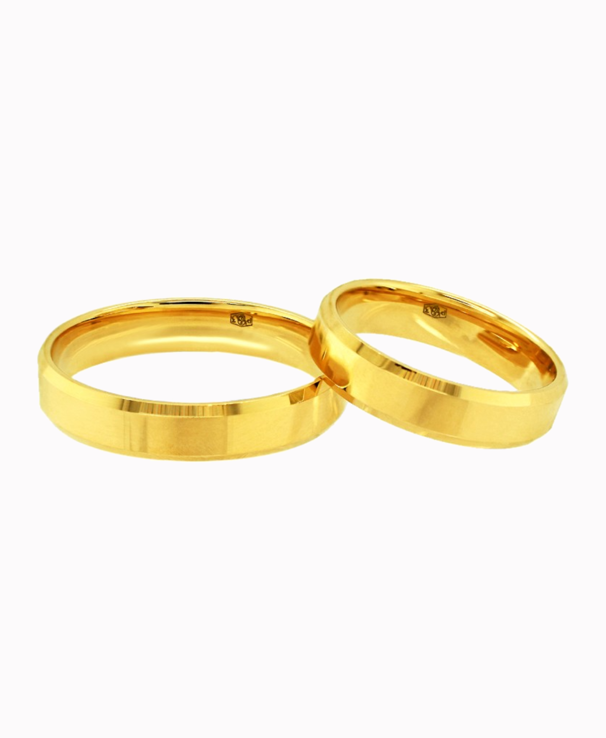 Obrączki płaskie fazowane trapez soczewka pr. 585