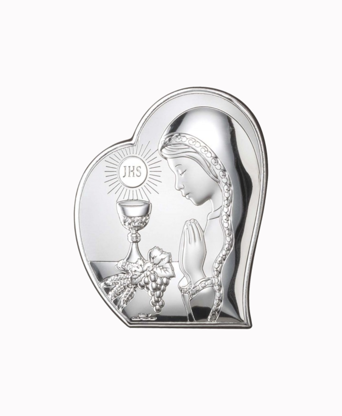 Obrazek Srebrny I Komunia Święta 9x11cm