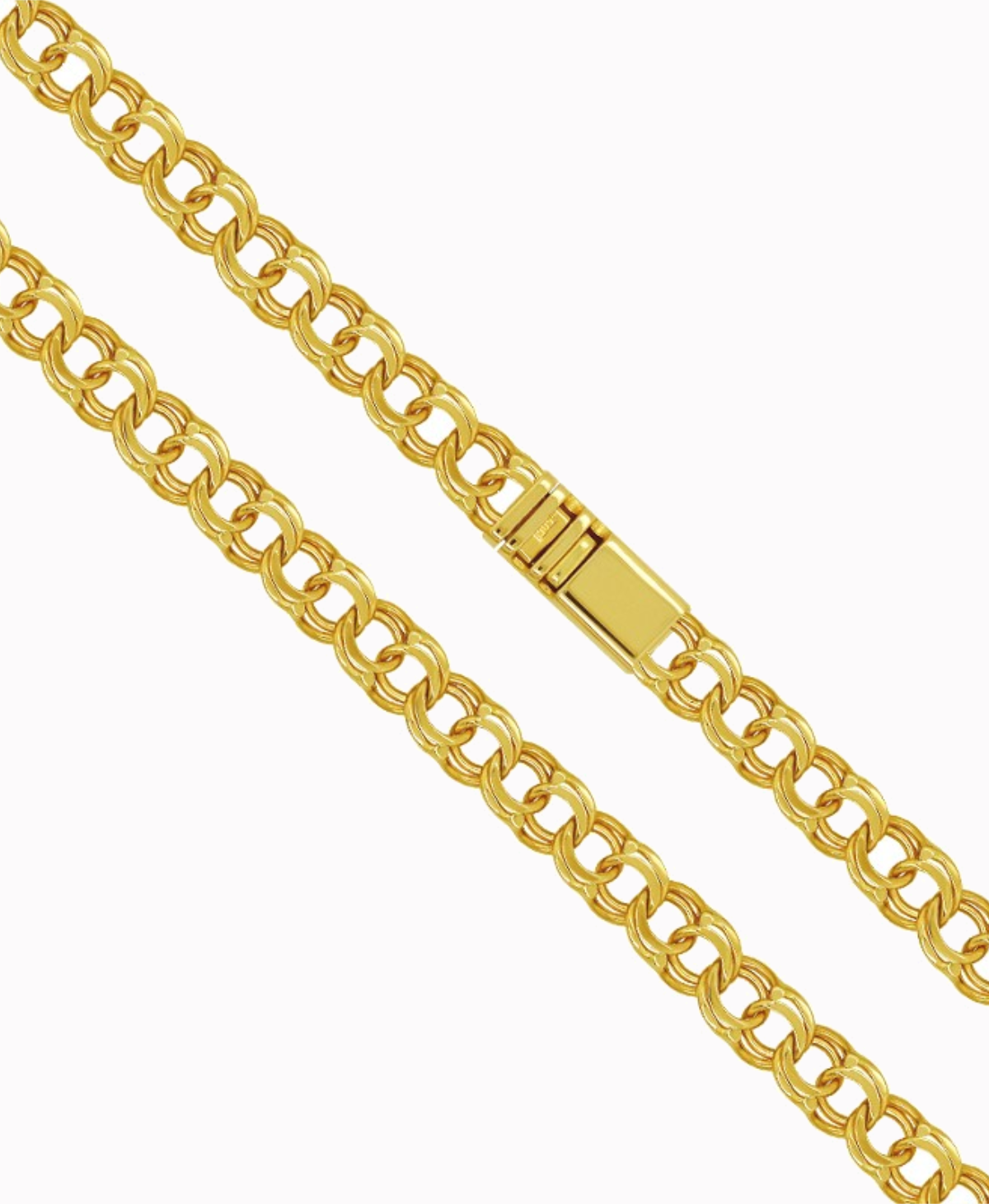 Złoty łańcuszek splot Bismark Garibaldi 60/24g pr. 585