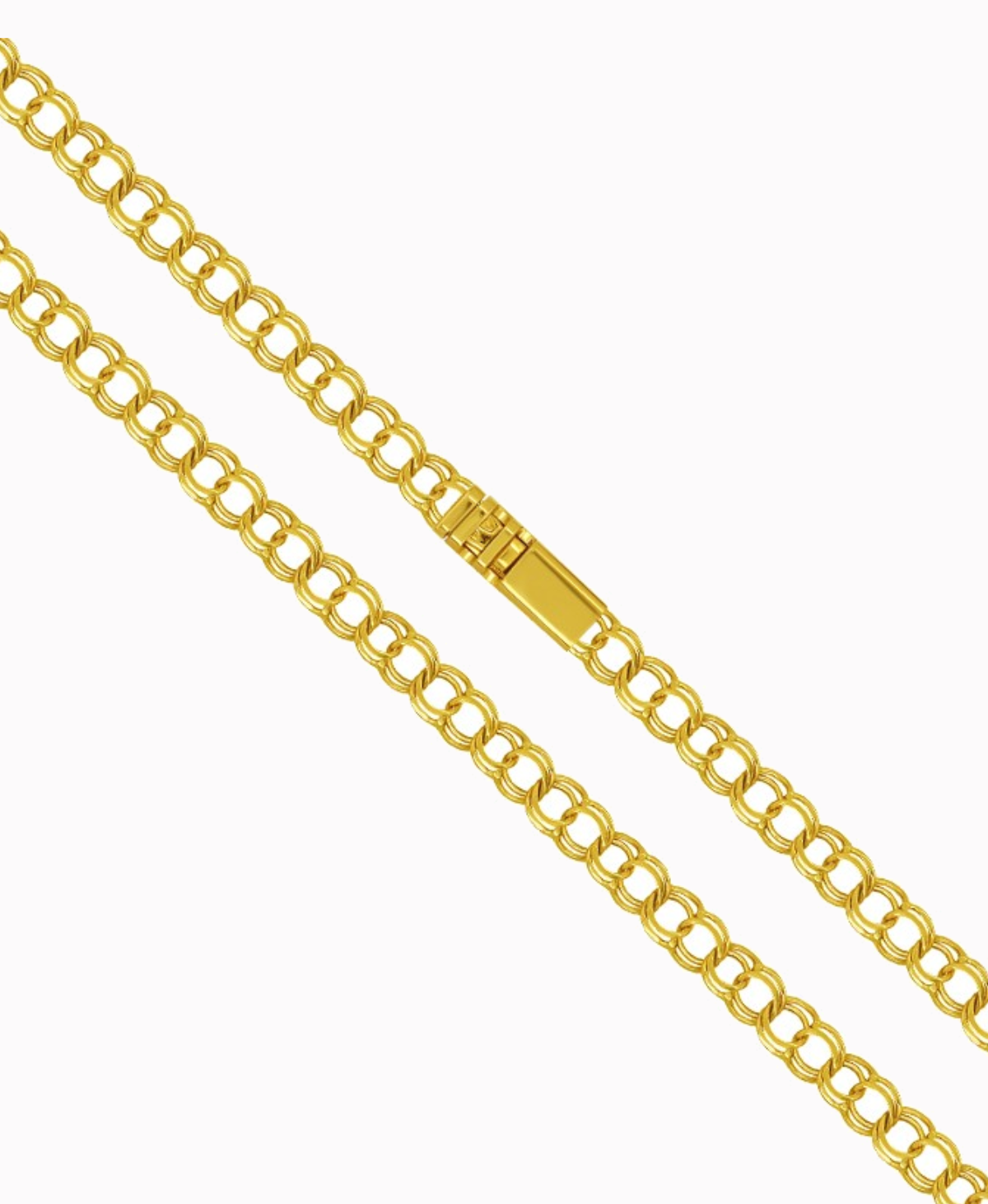 Złoty łańcuszek splot Bismark Garibaldi 60/9,55g pr. 585