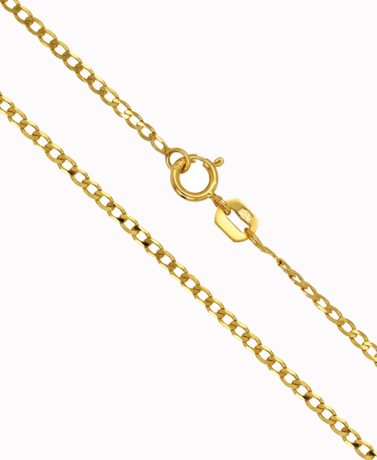 Złoty łańcuszek typu Pancerka szlifowana 45/1,60g złoto 585