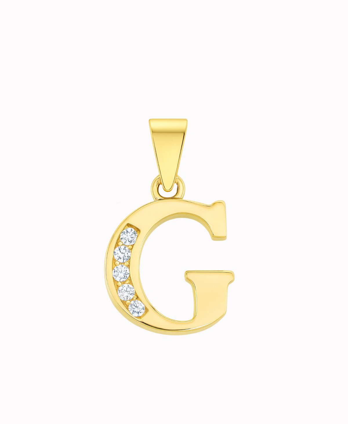 złota zawieszka literka G próba 585