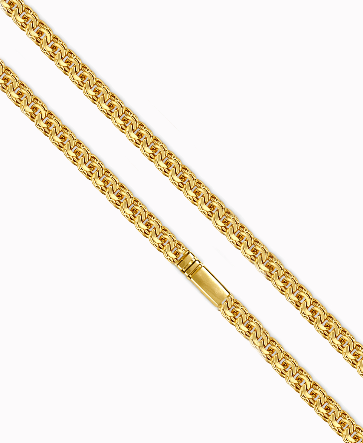 Złoty łańcuszek Bismark Garibaldi 55cm 4,5mm pr. 585