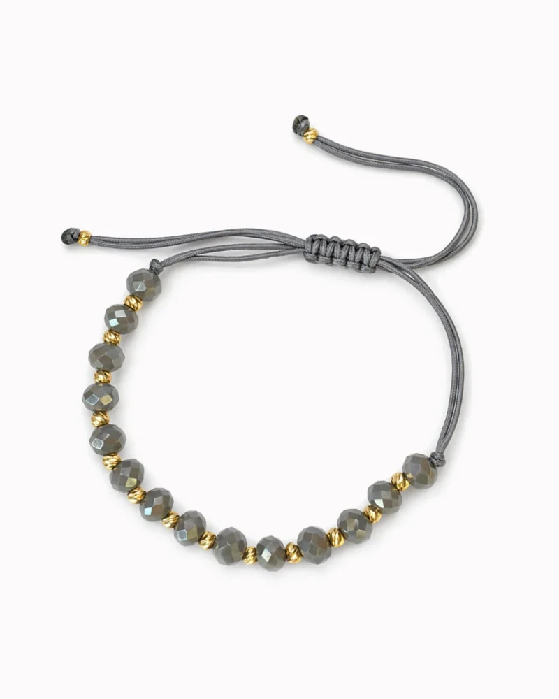 Bransoletka na sznureczku złoto pr. 585